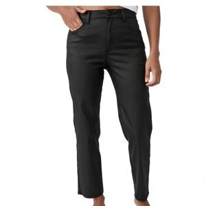 We the Free- Pacifica Coated Black Jeans